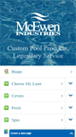 Mobile Screenshot of mcewenindustries.com